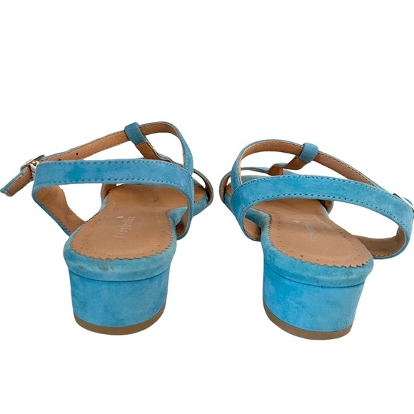 Anthropologie | Farylrobin Macarena Suede Heels Size 6 - Picture 7 of 11